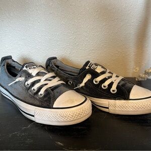 Black velvet converse
